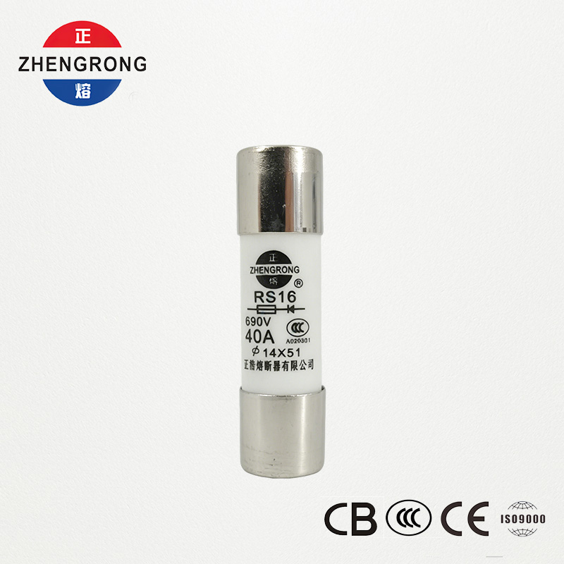 14*51mm 500V 40A RS16 Предпазител с висок капацитет на прекъсване