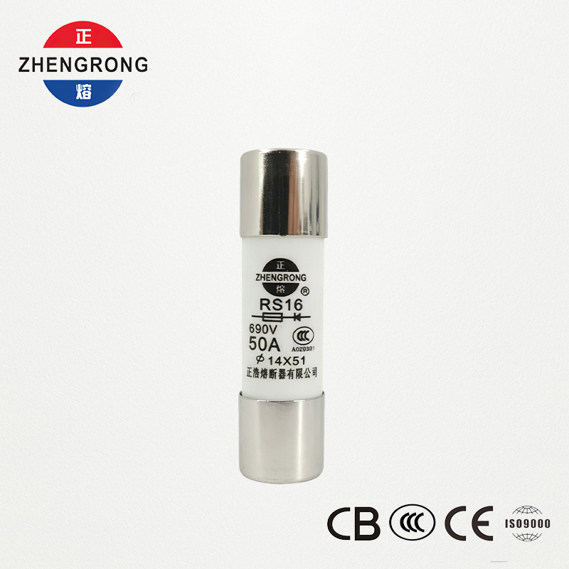 14*51mm 500V 50A RS16 Предпазител с висок капацитет на прекъсване
