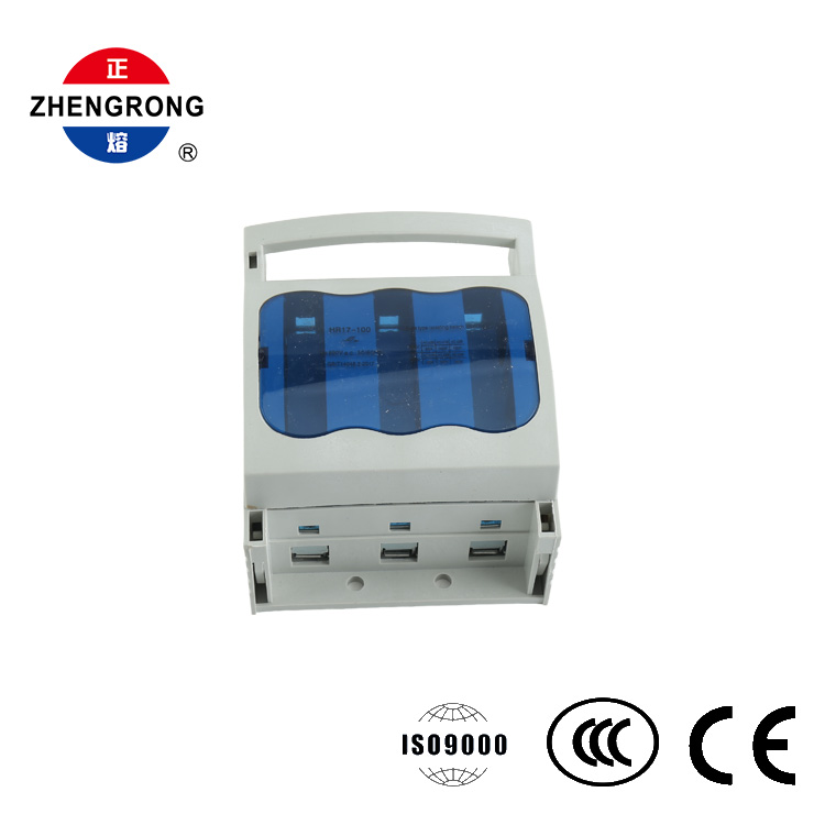3-полюсен разединител с предпазител 100A 690V