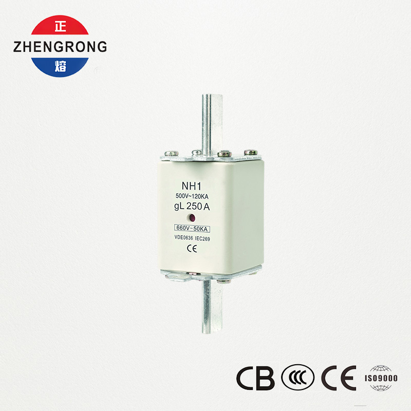 CE & IEC сертифициран предпазител NH1 500V 250A висок капацитет на прекъсване
