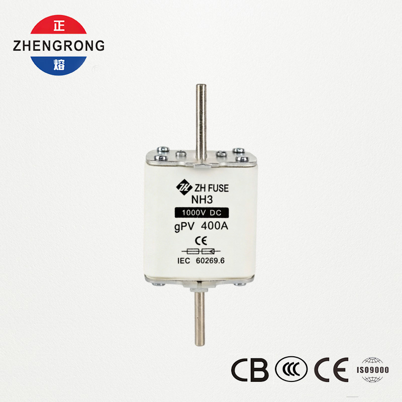 NH3 1000V DC 400A gPV предпазител за слънчеви фотоволтаични системи