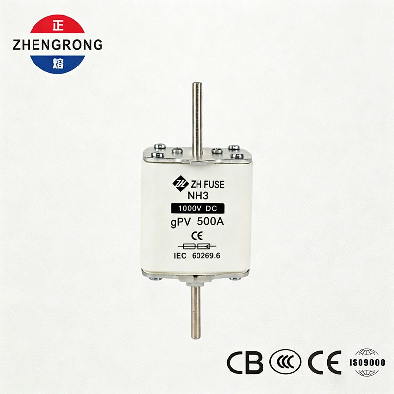 NH3 1000V DC 500A gPV предпазител за слънчеви фотоволтаични системи