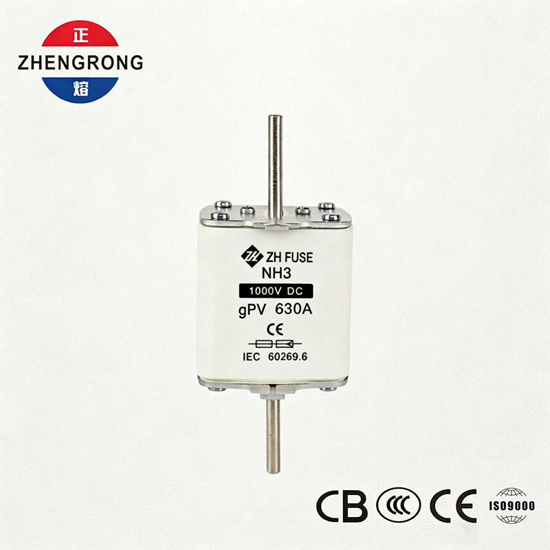 NH3 1000V DC 630A gPV предпазител за слънчеви фотоволтаични системи