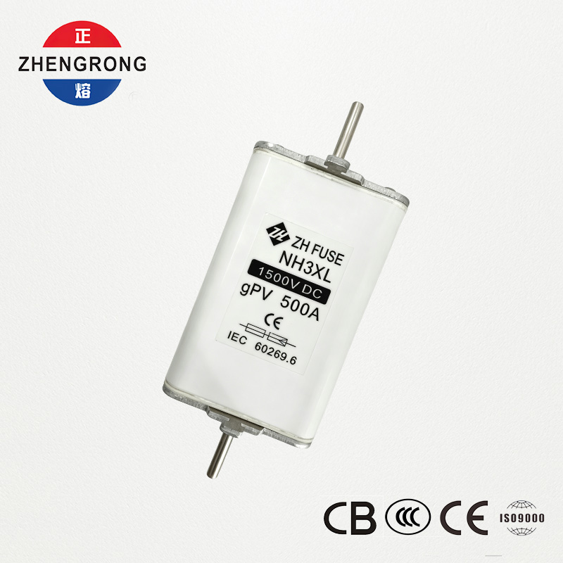NH3XL 500A 1500V DC gPV фотоволтаична предпазителна връзка - IEC 60269.6 сертифициран