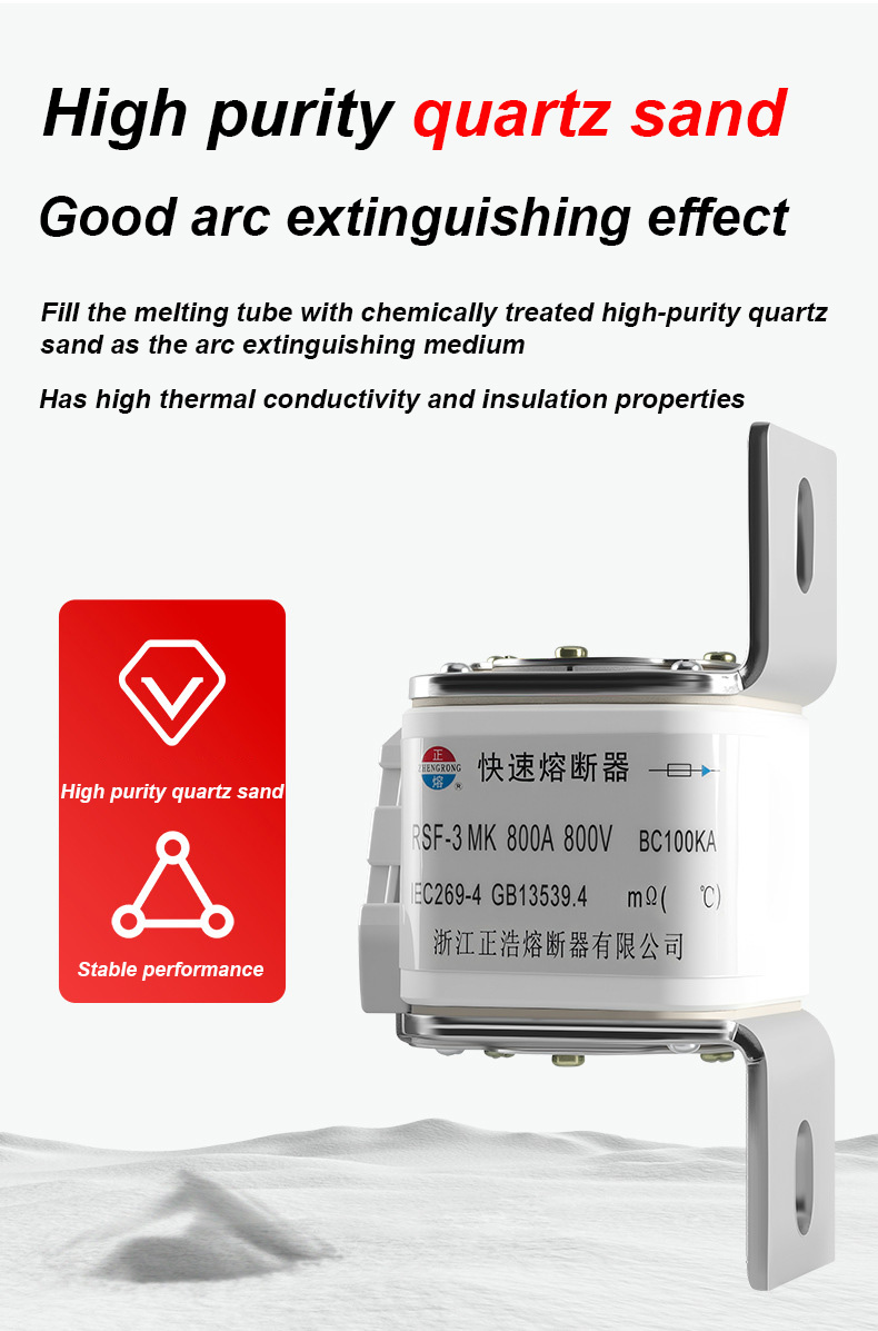 RSF-3MK 800V-800A BC100KA Предпазители