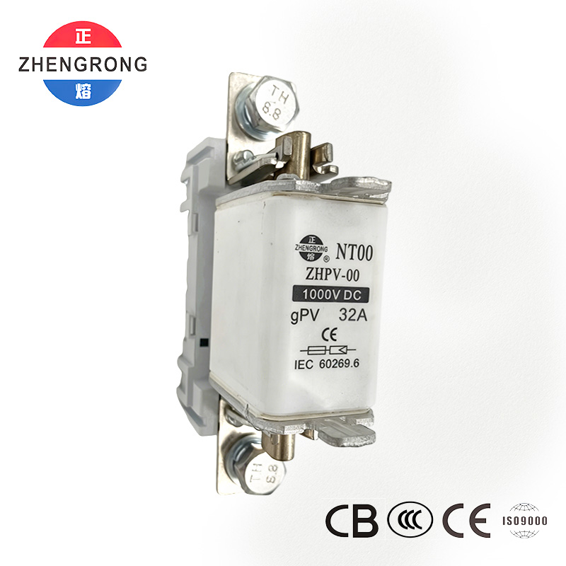 ZHPV-00 32A 1000V DC фотоволтаичен защитен предпазител - CE сертифициран